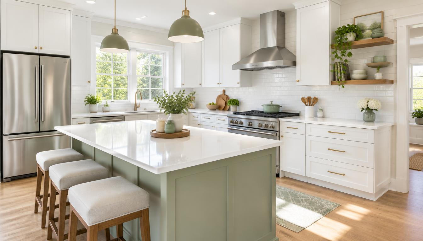 A spotless kitchen