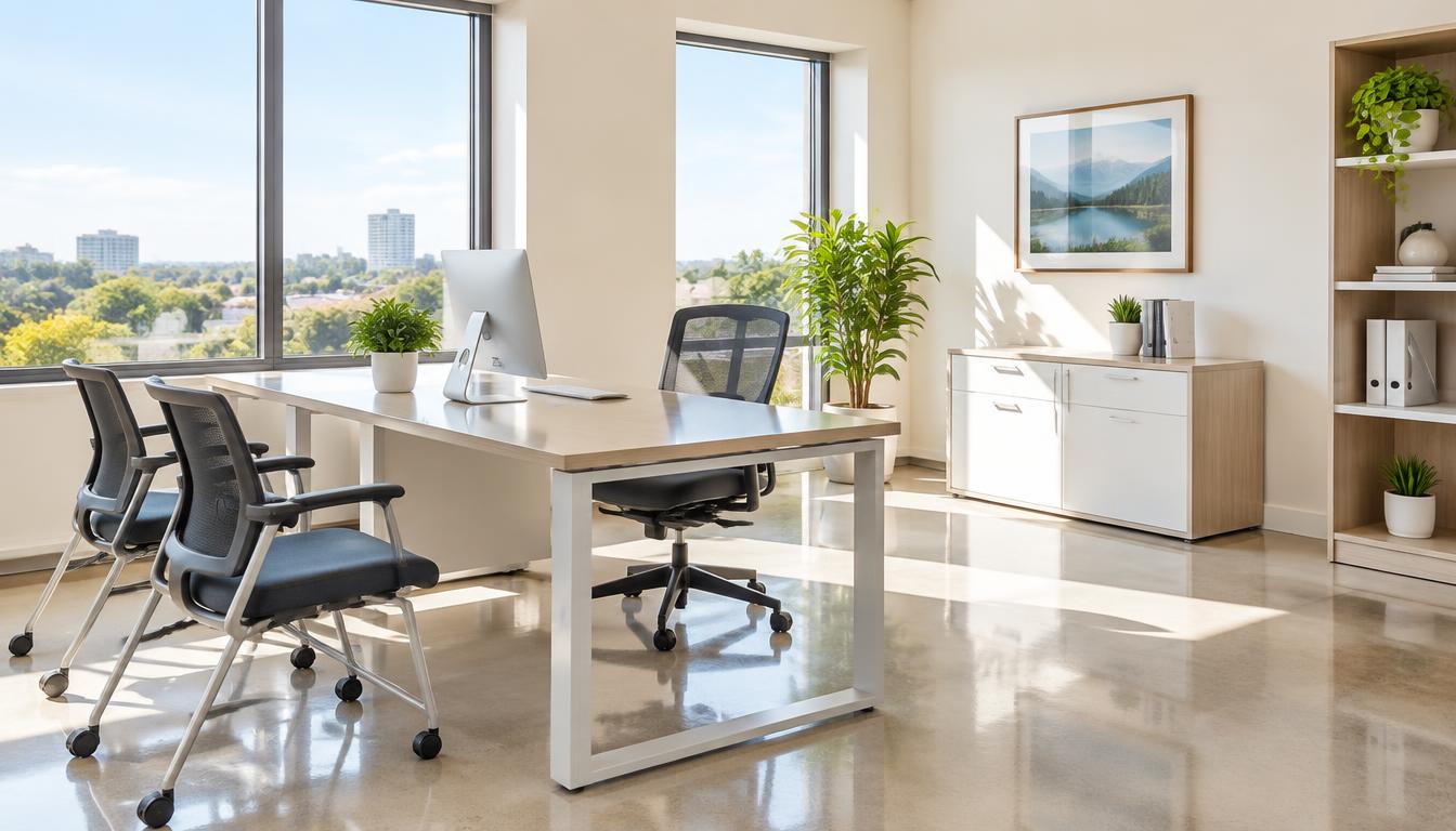 A guest-ready office